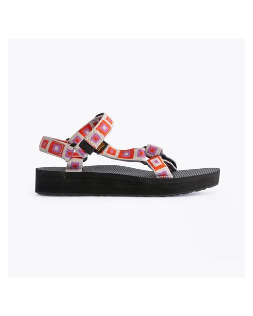 Teva Multicolor Coloured Midform Universal Flat Sandals