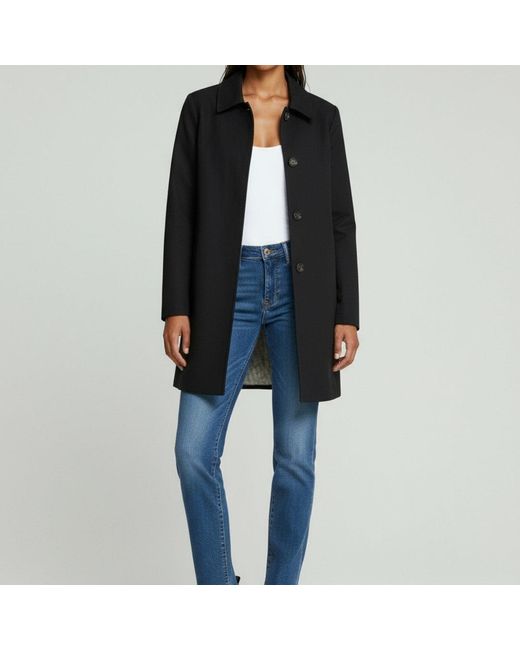 Elle Black Jennifer Single Breasted Basic Mac