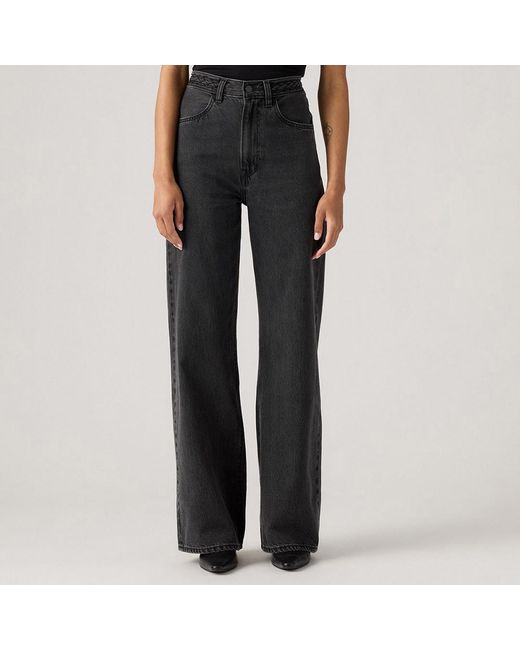 Levi's Black High Waisted Braid Jeans
