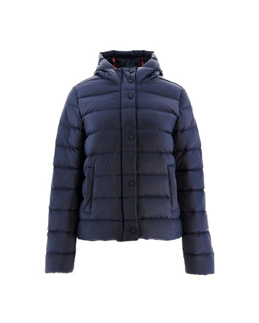J.O.T.T Blue Jane Hooded Down Jacket Plain