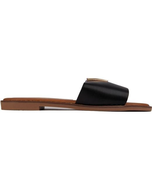 Sole Black Sister Viv Slide Sandals