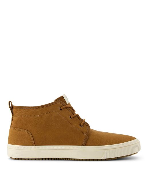 TOMS Brown Carlo Mid Trainers