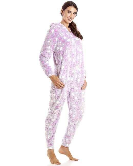 CAMILLE Multicoloured Supesoft Heart Print Onesie