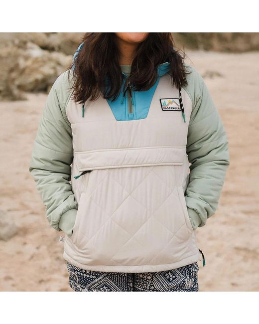 Passenger Gray Ocean Insulated Anorak