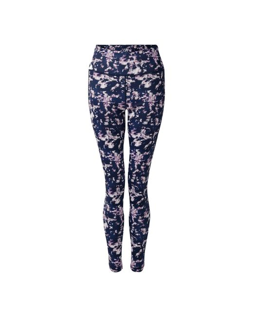 Dare 2b Blue Leggings Influential Ii Recycled Polyester