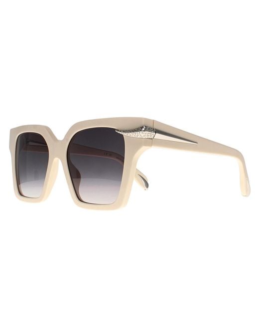 Roberto Cavalli Metallic Sunglasses Src002S 09X7 Shiny Gradient