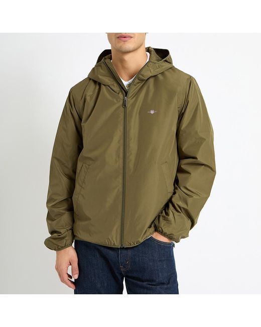 Gant Green Khaki Light Padded Jacket