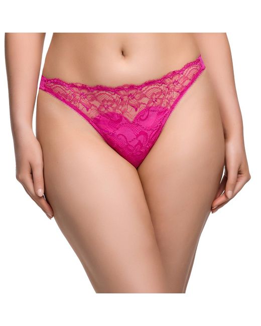 Dita Von Teese Pink Fuchsia Tryst Lace Thong