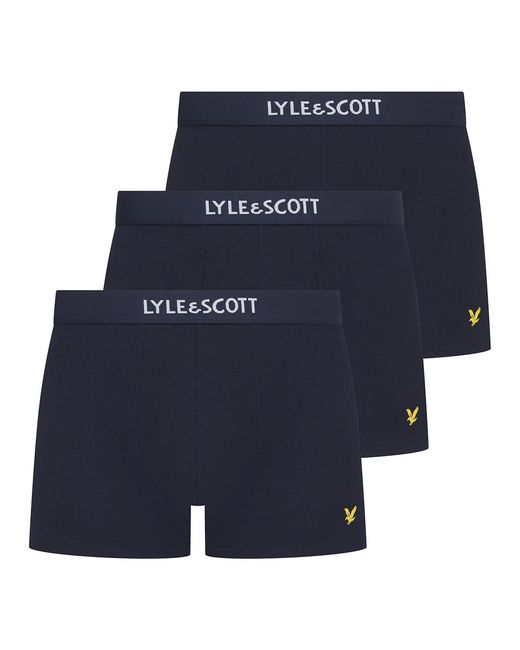 Lyle & Scott Blue Peacoat Devon Boxers