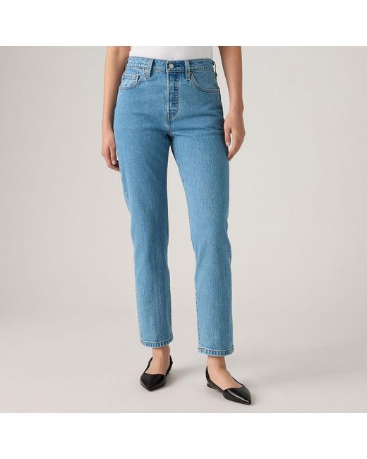 Levi's Blue 501&Reg; Crop Jeans