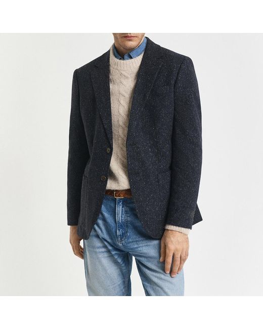 Gant Black Donegal Suit Jacket