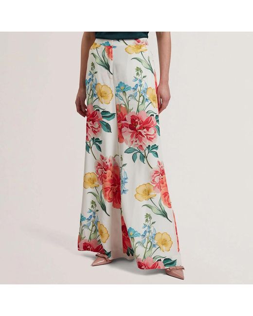 Ted Baker Blue Nymphat Printed Trouser