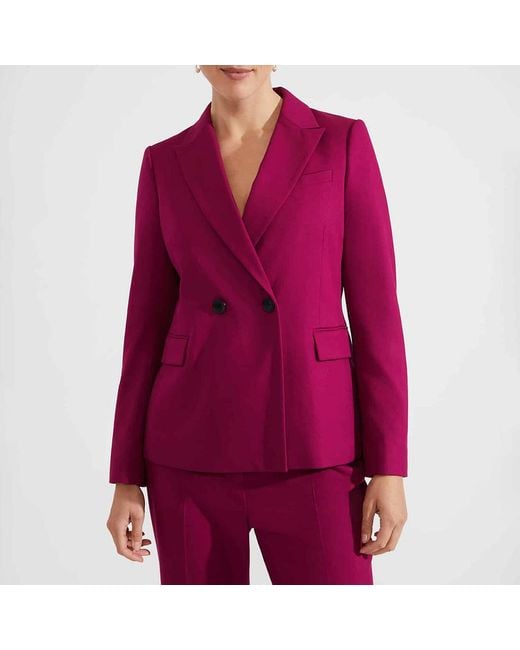 Hobbs Red Nola Blazer