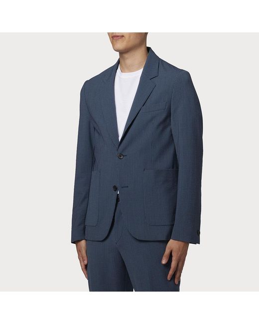 Paul Smith Blue Unlined Jacket