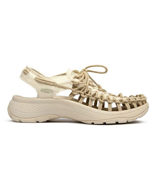 Keen White Uneek Astoria Sandals