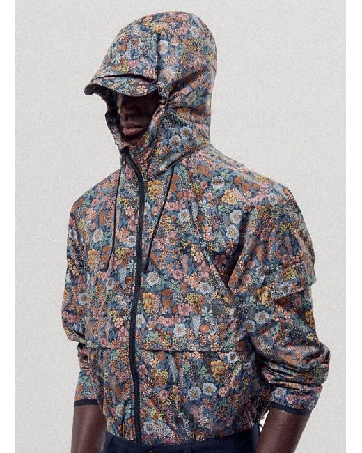 Lyle & Scott Gray Hooded Windbreaker Jacket