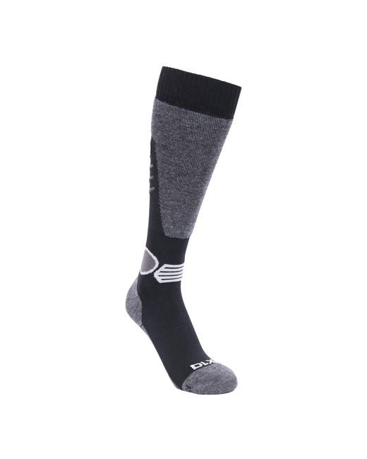 Trespass Black Ski Socks Anselm Polyamide