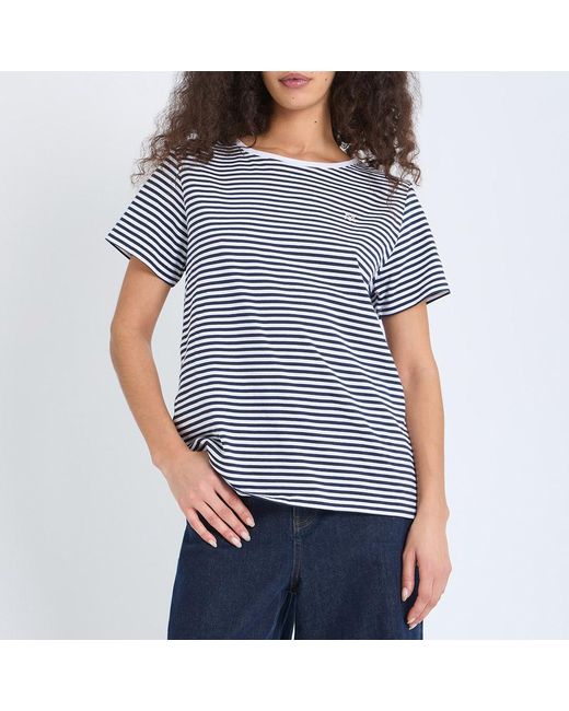 Crew Blue Stripe Breton Top