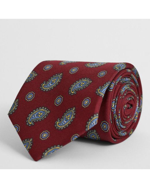Gant Red Paisley Patterned Tie