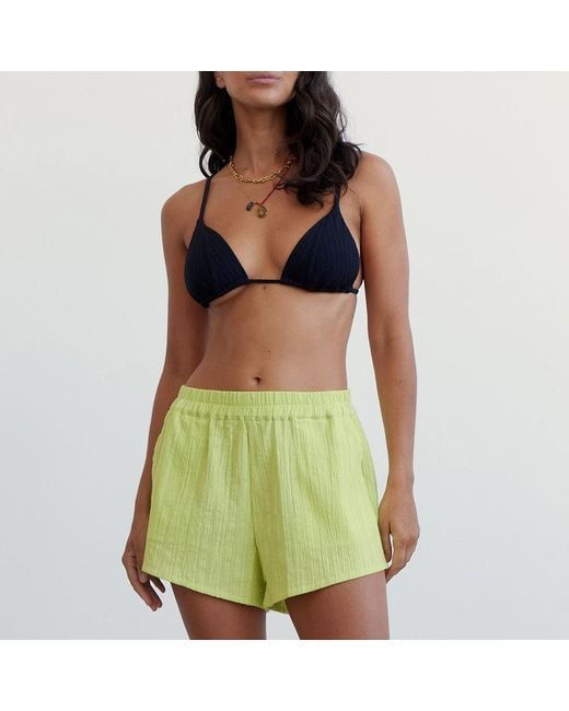 BOTEH Green Dobby Short