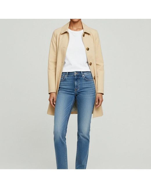 Elle Blue Jennifer Single Breasted Basic Mac