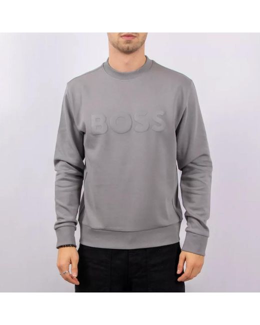 Boss Gray Salbo Sweatshirt