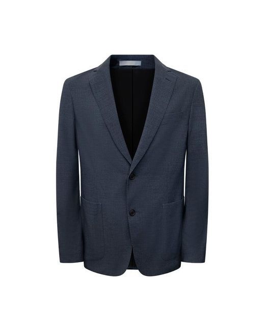 Boss Blue Hanry Blazer Jacket Dark