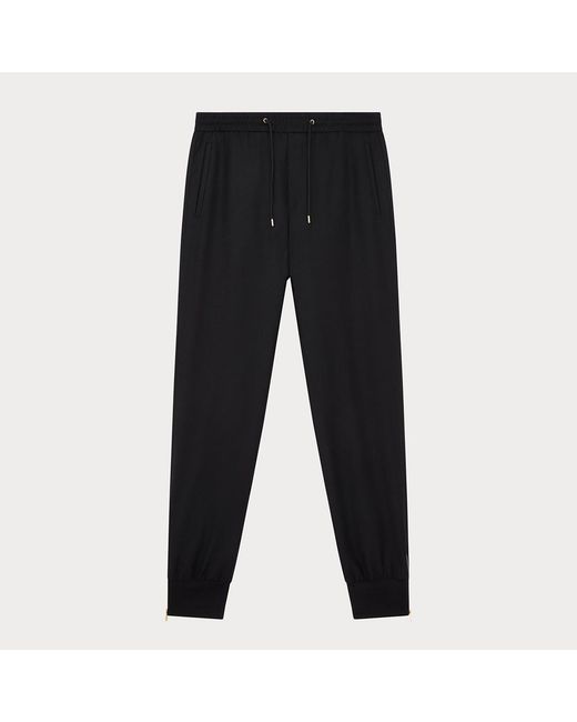 Paul Smith Black Drawstring Trousers