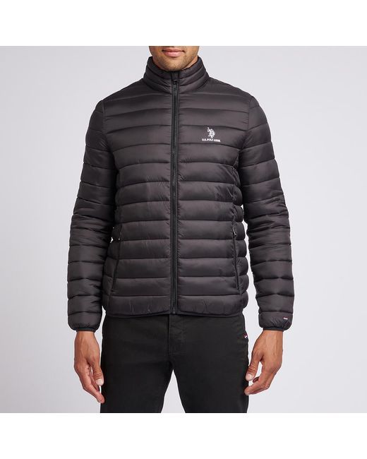 U.S. POLO ASSN. Black Lightweight Quilted Jacket