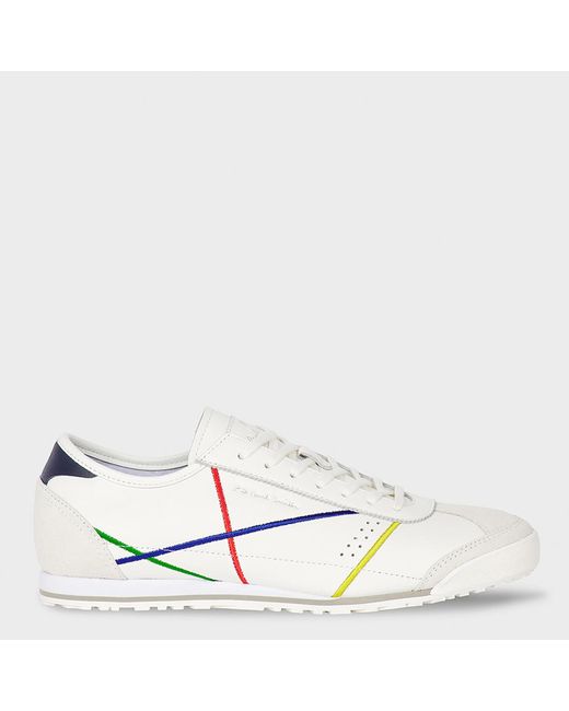 Paul Smith White Mestre Trainers
