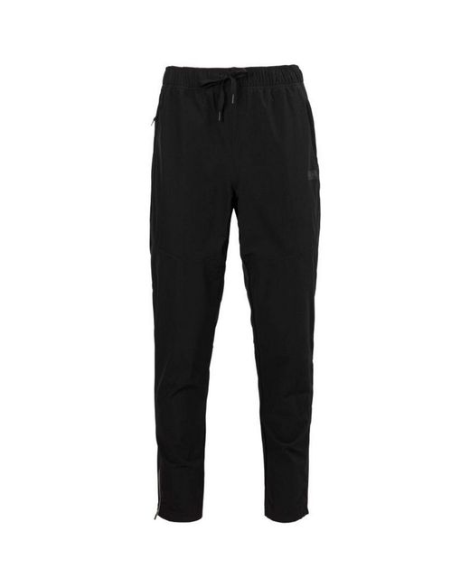 Trespass Black Jogging Bottoms Cliffmen Polyamide