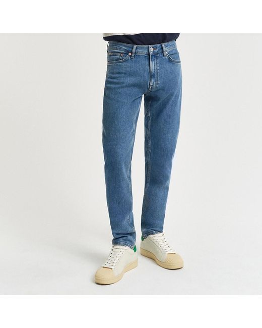 Gant Blue Slim Clean Wash Jeans