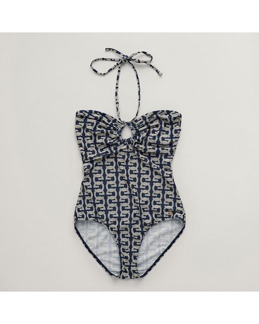 Gant Gray G Pattern Swimsuit