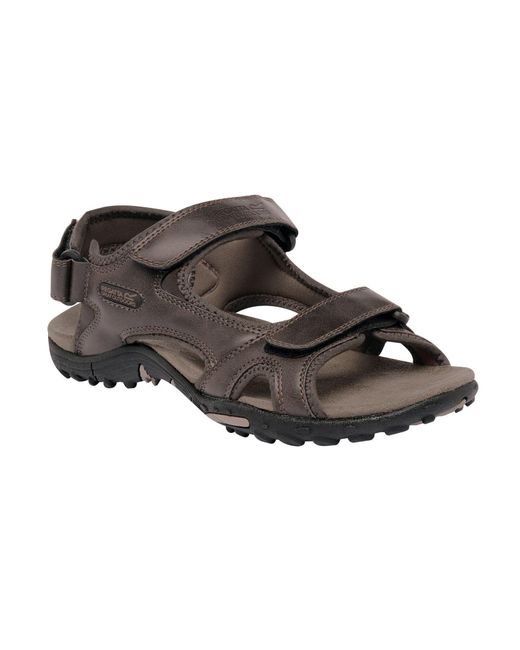 Regatta Brown Sandals Haris Polyester Peat