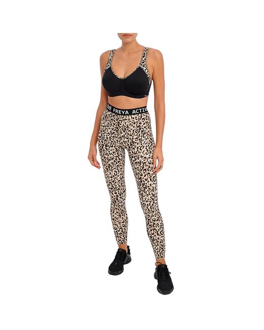 Freya Black Pure Leopard Power Sculpt 2.0 Legging