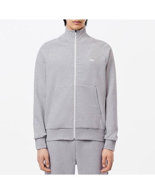 Lacoste Gray Zip Through Sweat