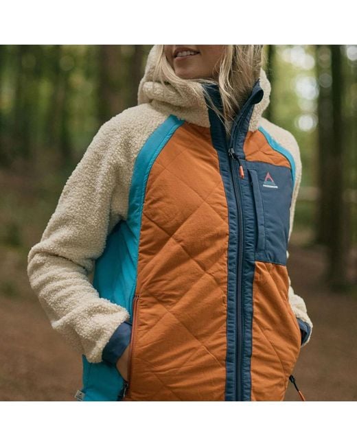 Passenger Blue Lara Quilted Jacket