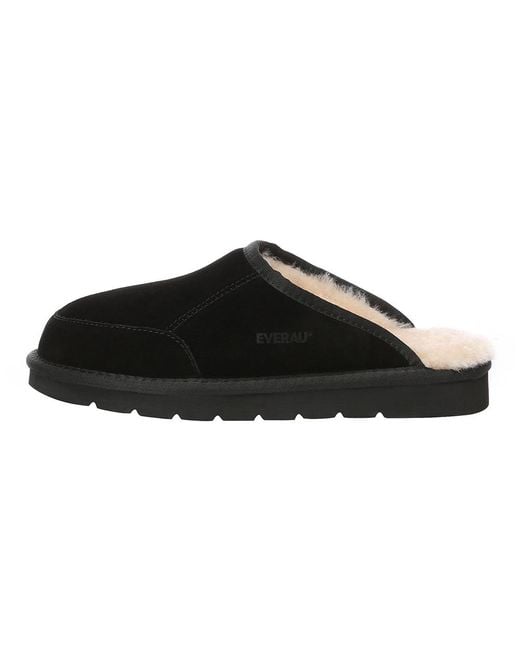 EVER AU Black Lark Slippers