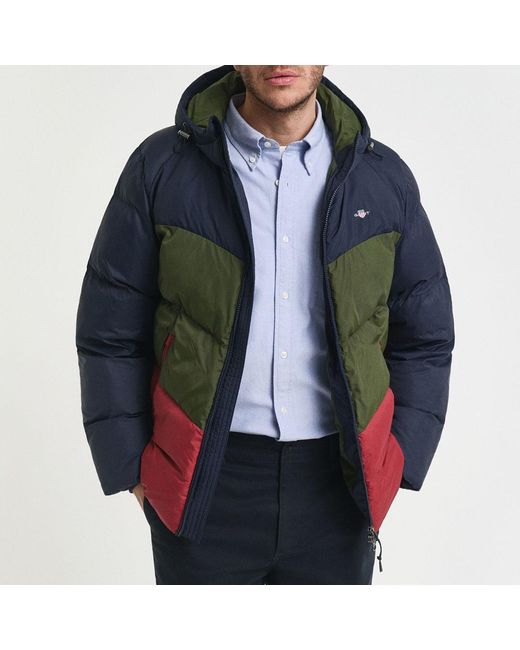 Gant Black Active Cloud Blocked Jacket