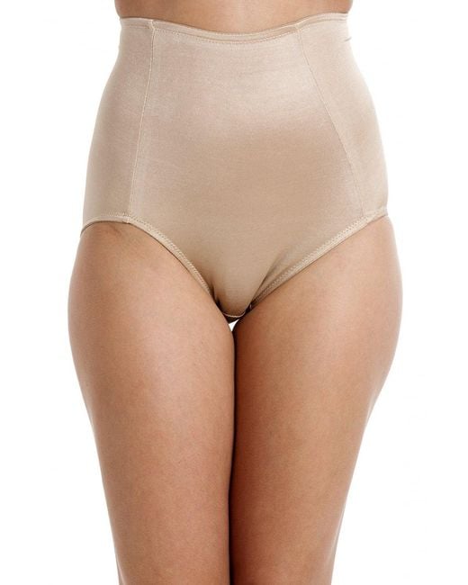 CAMILLE Brown 2 Pack Full Support Shapewear Briefs