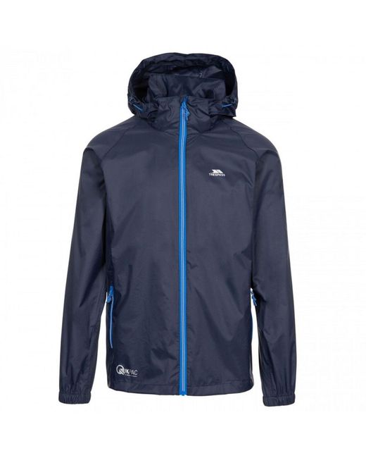 Trespass Blue Jacket Qikpac X Polyester Nasvy