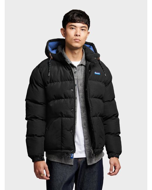 Penfield Black Bowerbridge Padded Jacket
