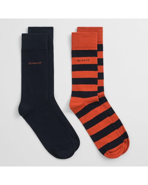 Gant Blue 2-Pack Mixed Socks