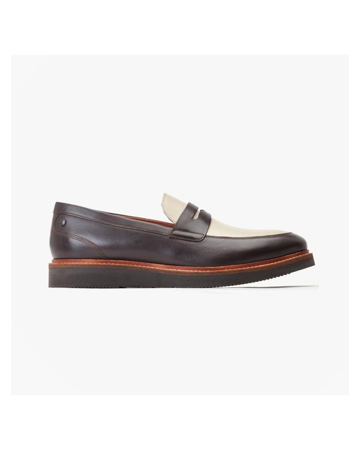 Base London White Sid Loafers