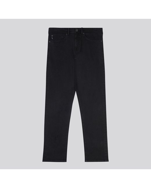 U.S. POLO ASSN. Black Tapered Stretch Jeans