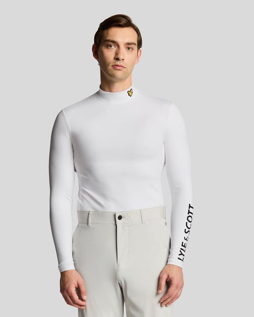 Lyle & Scott Gray Golf Technical Baselayer