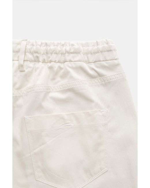 ACE DENIM Jogpants 'Soft Chino' in White für Herren