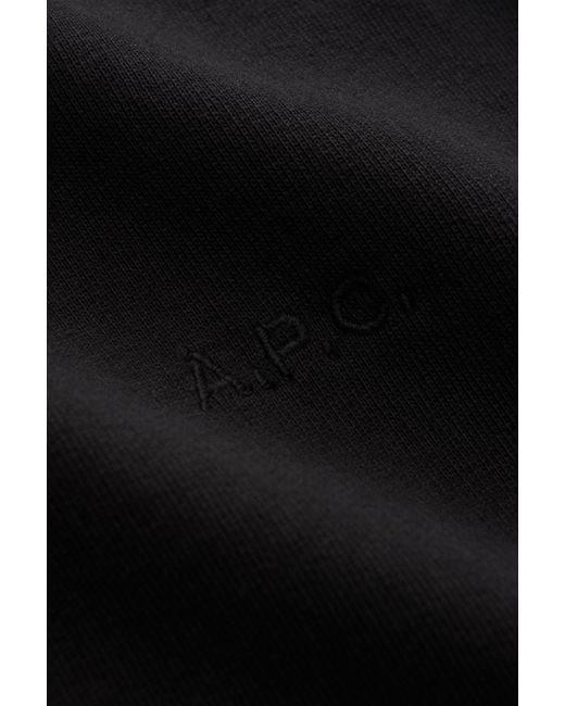 A.P.C. Rundhals-Sweatshirt 'Cohby' in Black für Herren