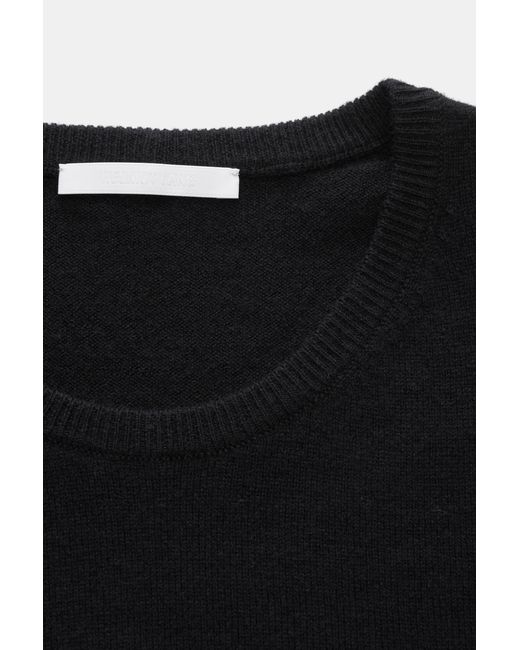 Helmut Lang Rundhalspullover in Black für Herren