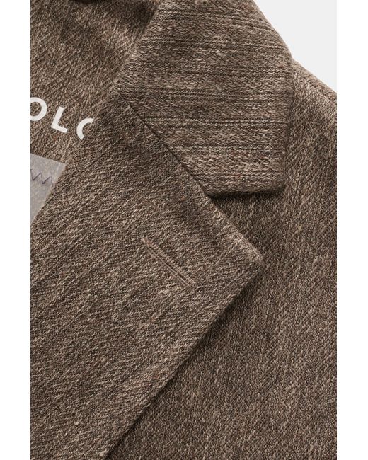 Circolo 1901 Jersey-Sakko Meliert in Brown für Herren